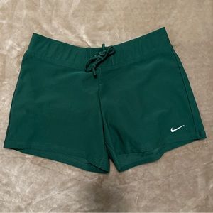 Green Nike Shorts, Size L